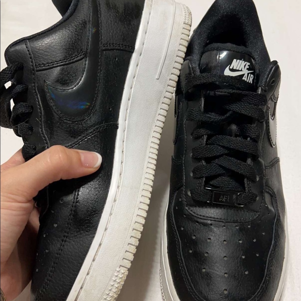 Iridescent Air Force Shoes